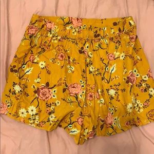 Floral shorts